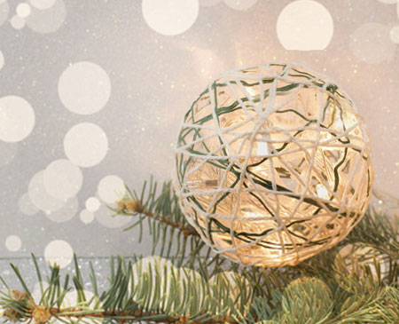 bola navidad