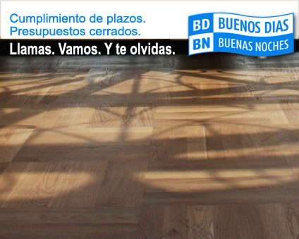 colocar parquet