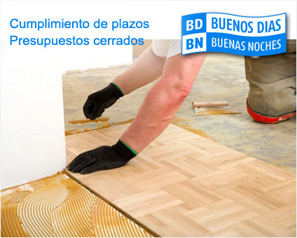 reparación de tarima o parquet