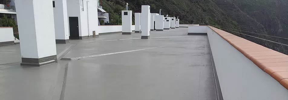 Impermeabilización de terraza con poliurea