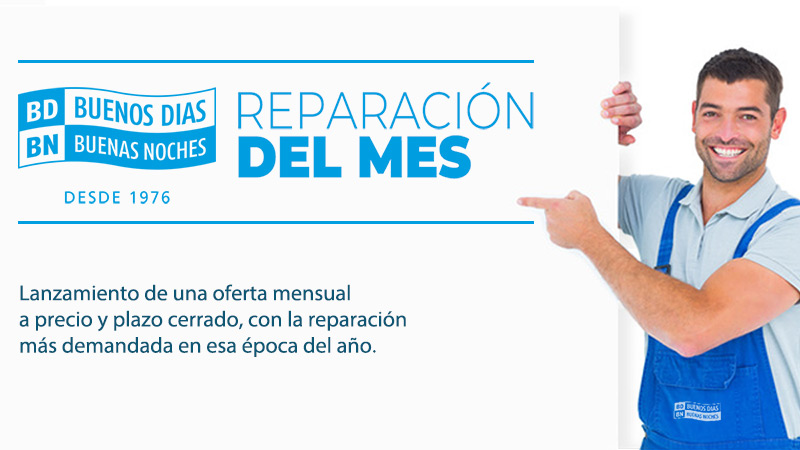 reparación del mes