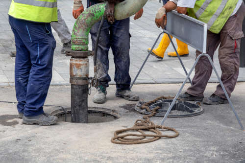 Limpieza y mantenimiento de arquetas